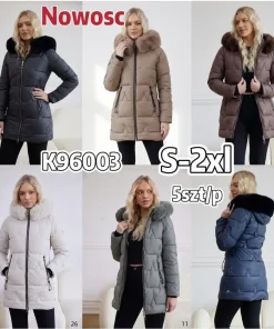 Kurtki DAMSKI ,size s-2xl,Paczka 5szt,1kolor