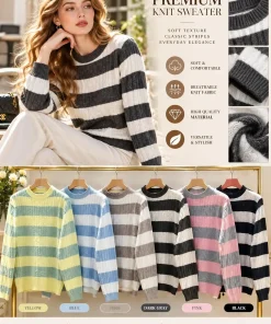 Swetry Damskie,Size s/m-l/xl,Paczka 10szt,mix kolor