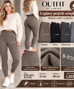 Leginsy Damskie,size s/m-xl/2xl,Paczka 12szt,mix kolor