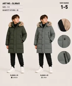 Kurtki DZIECIĘCA,size 1-5lat,Paczka 5szt,1 kolor