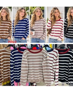 Swetry Damskie,size uni,Paczka 6szt,mix kolor