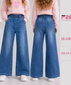 Spodnie JEANSY DZIECIĘCA,size 3/4-7/8lat,Paczka 5szt,1 kolor