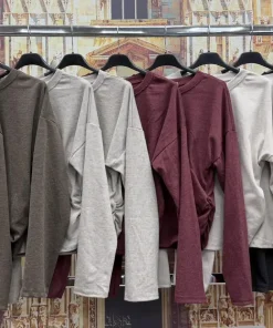 Bluzki Damskie WŁOSKA,Size uni,paczka 6szt, mix kolor