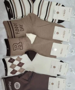 Skarpety Damskie,size 35-42,Paczka 40szt,mix kolor