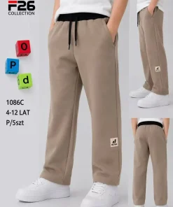 Spodnie DZIECIĘCA,size 4-12lat,Paczka 5szt,1 kolor