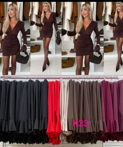 Sukienki Damskie,size uni,Paczka 6szt,mix kolor