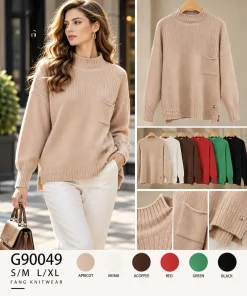 Swetry Damskie,Size s/m-l/xl,Paczka 10szt,mix kolor