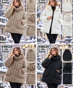 Kurtki DAMSKI ,size s-2xl,Paczka 5szt,1kolor