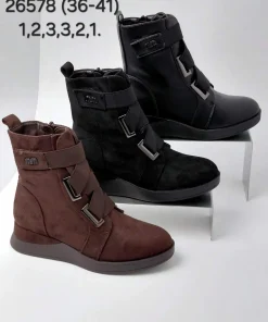 Buty Botki DAMSKIE (36-41, 12par)