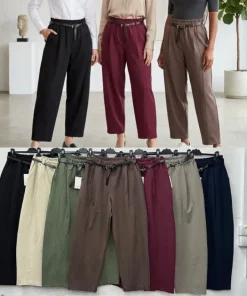 Spodnie Damskie,size uni,Paczka 6szt,mix kolor