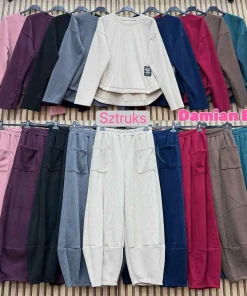 Komplety Damskie WŁOSKA,Size uni,paczka 6szt, mix kolor
