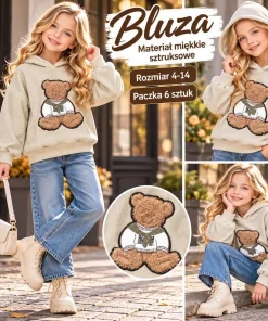 Bluzy DZIECIĘCA,size 4-14lat,Paczka 6szt,1 kolor