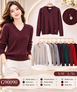 Swetry DAMSKI ,size s/m-l/xl,Paczka 10szt,mix kolor
