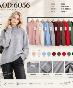 Swetry DAMSKA,size s/m-l/xl,Paczka 10szt,mix kolor