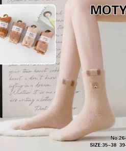 Skarpety Damskie,size 35-42,Paczka 40szt,mix kolor