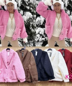 Kurtki Damskie,size uni,Paczka 6szt,mix kolor
