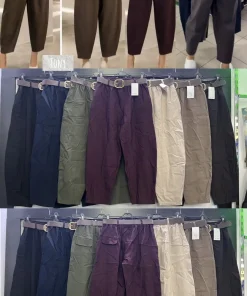 Spodnie Damskie WŁOSKA,Size uni,paczka 6szt, mix kolor