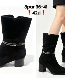 Buty Botki DAMSKIE (36-41, 8par)