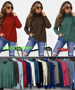 Swetry DAMSKA,size uni,Paczka 6szt,mix kolor