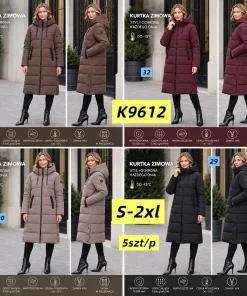 Kurtki Damskie,size s-2xl,Paczka 5szt,1kolor
