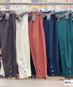 Spodnie Damskie WŁOSKA,Size uni,paczka 6szt, mix kolor