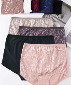 Majtki Damskie,size xl-3xl,Paczka 24szt,mix kolor