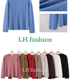 Swetry Damskie,size s/m-l/xl,Paczka 10szt,mix kolor