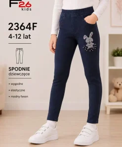 Spodnie JEANSY DZIECIĘCA,size 4-14lat,Paczka 10szt,1 kolor