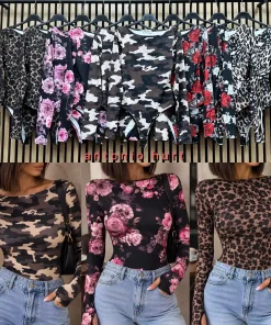 Bluzki Damskie ,Size uni,paczka 6szt, mix kolor