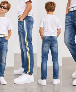 Spodnie JEANSY DZIECIĘCA,size 8-16lat,Paczka 10szt,1 kolor