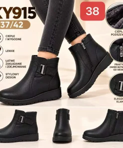 Buty Botki DAMSKIE (37-42, 12par)