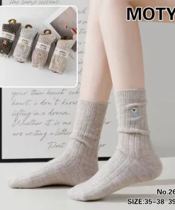 Skarpety Damskie,size 35-42,Paczka 40szt,mix kolor