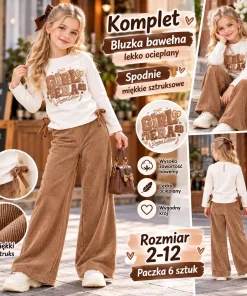 Komplety DZIECIĘCA,size 2-12lat,Paczka 6szt,1 kolor