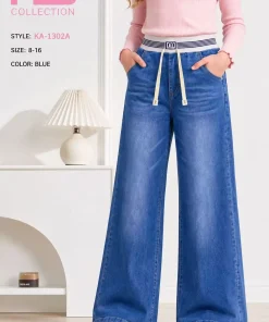 Spodnie JEANSY DZIECIĘCA,size 8-16lat,Paczka 5szt,1 kolor