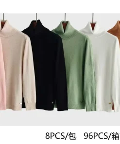 Swetry Damskie,Size s/m-l/xl,Paczka 12szt,mix kolor