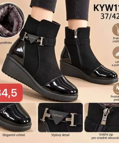 Buty Botki DAMSKIE (37-42, 12par)