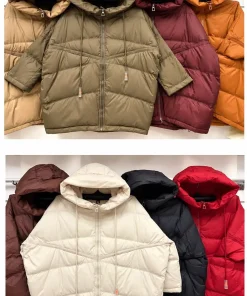 Kurtki Damskie,size uni,Paczka 6szt,mix kolor