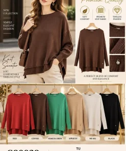 Swetry Damskie,Size uni,Paczka 10szt,mix kolor