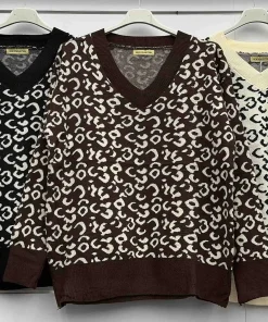 Swetry Damskie WŁOSKA,Size uni,paczka 6szt, mix kolor