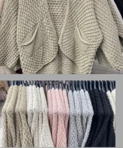 Swetry Damskie WŁOSKA,Size uni,paczka 6szt, mix kolor