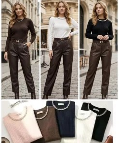 Swetry Damskie WŁOSKA,Size uni,paczka 6szt, mix kolor