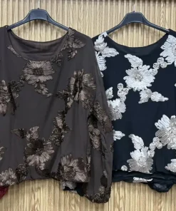 Bluzki Damskie WŁOSKA,Size uni,paczka 6szt, mix kolor