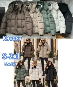 Kurtki Damskie,size s-2xl,Paczka 5szt,1kolor