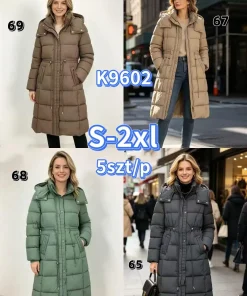 Kurtki DAMSKI ,size s-2xl,Paczka 5szt,1kolor