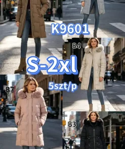 Kurtki DAMSKI ,size s-2xl,Paczka 5szt,1kolor
