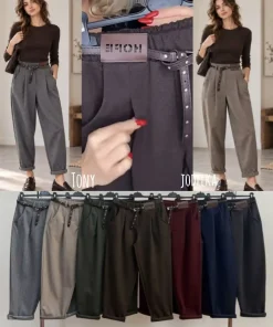 Spodnie Damskie WŁOSKA,Size uni,paczka 6szt, mix kolor