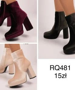 Buty Botki DAMSKIE (36-41, 12par)