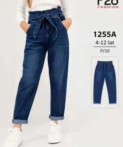Spodnie JEANSY DZIECIĘCA,size 4-12lat,Paczka 10szt,1 kolor