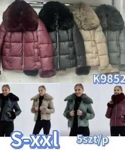 Kurtki Damskie,size s-2xl,Paczka 5szt,1kolor