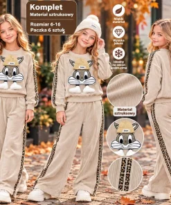 Komplety DZIECIĘCA,size 6-16lat,Paczka 6szt,1kolor